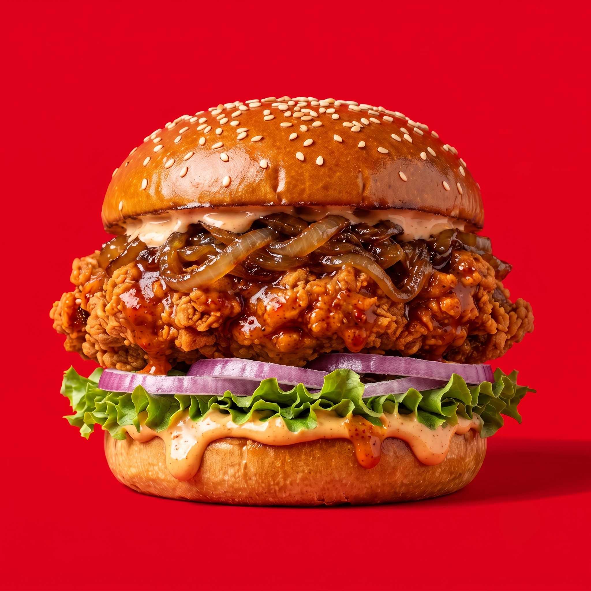 BBQ Chicken Burger